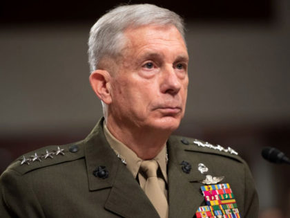 Commander of the US Africa Command, General Thomas Waldhauser, testifies during a US Senate Armed Services Committee hearing on Capitol Hill in Washington, DC, February 7, 2019.