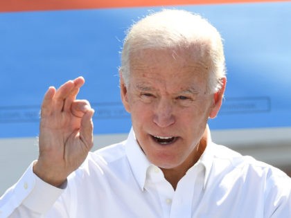 LAS VEGAS, NV - OCTOBER 20: Former U.S. Vice President Joe Biden speaks during a rally at