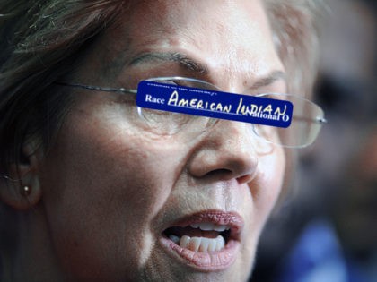 Senator Elizabeth Warren (D-MA) speaks with press during an Organizing Event as part of he