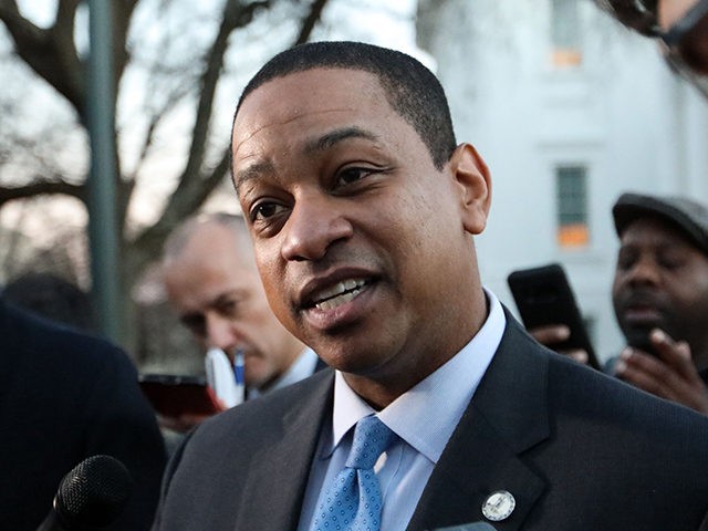 Virginia Lieutenant Governor Justin Fairfax addresses the media about a sexual assualt allegation from 2004 outside of the capital building in dowtown Richmond, February 4, 2019. - Virginia politics went into further turmoil as the lieutenant governor of the eastern US state, where the governor is under intense pressure to …