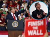 Donald Trump Holds MAGA Rally In El Paso To Discuss Border Security EL PASO, TEXAS - FEBRUARY 11: President Donald Trump speaks during a rally at the El Paso County Coliseum on February 11, 2019 in El Paso, Texas. U.S. President Donald Trump continues his campaign for a wall to be built along the border as the Democrats in Congress are asking …