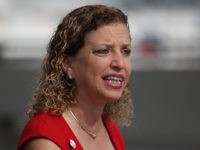 FORT LAUDERDALE, FL - MARCH 14: Rep. Debbie Wasserman Schultz (D-FL) speaks to the media about, 'President Trump's budget crisis', at the Fort Lauderdale-Hollywood International airport on March 14, 2017 in Fort Lauderdale, Florida. The congresswoman criticized the proposed cuts to the TSA, FEMA, and NOAA as well as the …