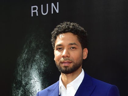 From the cast of "Alien: Convenant," actor Jussie Smollett arrives on the red carpet ahead