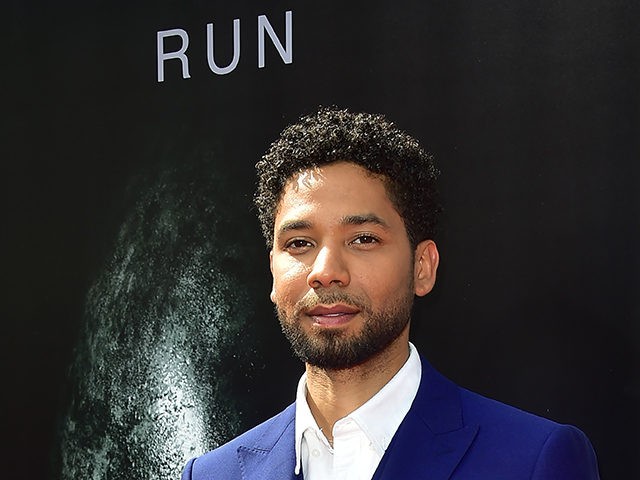 From the cast of "Alien: Convenant," actor Jussie Smollett arrives on the red carpet ahead of Sir Ridley Scott's Hand and Footprint ceremony in front of the TCL Chinese Theater in Hollywood, California, on May 17, 2017. / AFP PHOTO / FREDERIC J. BROWN (Photo credit should read FREDERIC J. …