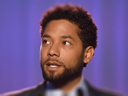LOS ANGELES, CA - JUNE 03: Host Jussie Smollett speaks onstage at the 16th Annual Chrysalis Butterfly Ball on June 3, 2017 in Los Angeles, California. (Photo by Alberto E. Rodriguez/Getty Images for Chrysalis Butterfly Ball)