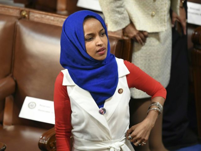 Ilhan Omar SOTU (Mandel Ngan / AFP / Getty)