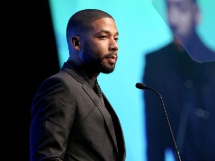 JUNE 06: Actor Jussie Smollett speaks onstage during the Global Green USA 19th Annual Millennium Awards on June 6, 2015 in Century City, California. (Photo by Rachel Murray/Getty Images for GLOBAL GREEN USA)