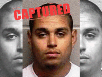 U.S. Customs and Border Protection officers arrested Jose Manuel Vargas-Regino as he attempted to flee the country to Mexico. He is wanted in Durham, NC, on charges related to a double homicide. (Photo: Durham Police Department)