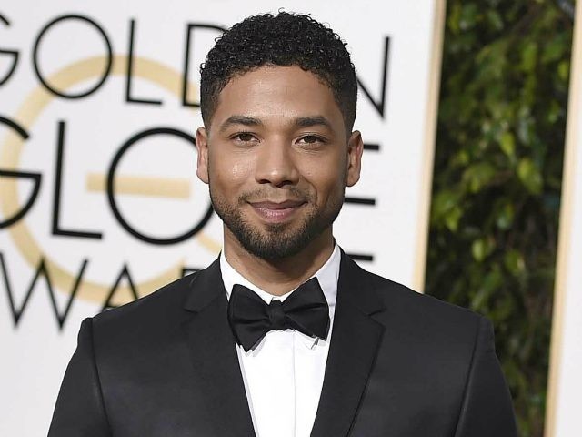 Jussie Smollett arrives at the 73rd annual Golden Globe Awards on Sunday, Jan. 10, 2016, a