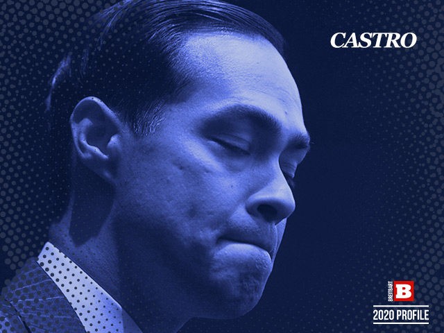 Julian Castro with eyes closed