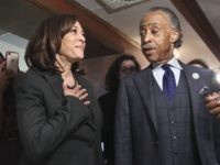 Kamala Harris and Al Sharpton (Bebeto Matthews - Pool / Getty)