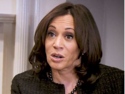 Screenshot from a Kamala Harris interview with The Root.