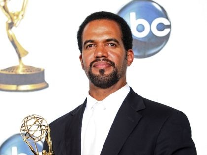 HOLLYWOOD - JUNE 20: Actor Kristoff St. John poses with the Outstanding Supporting Actor I