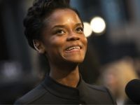 LetitiaWright1 Letitia Wright poses for photographers upon arrival at the Avengers: Infinity War fan event in London, Sunday, April 8, 2018. (Photo by Vianney Le Caer/Invision/AP)