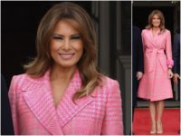Melania in Fendi Melania in Fendi