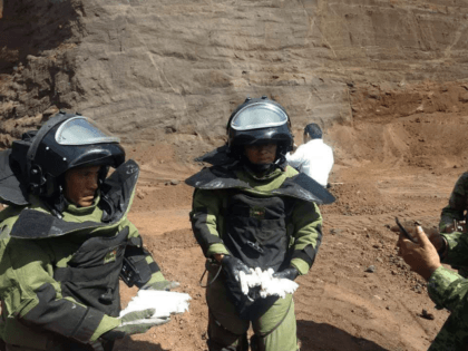 Mex Army Explosive device