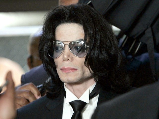 SANTA MARIA, CA - JUNE 13: Michael Jackson prepares to enter the Santa Barbara County Supe