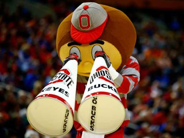 OSU mascot Brutus Buckeye