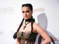 Perrycrop1 Katy Perry arrives at Spotify Presents The Creators Party at Cicada on Saturday, Feb. 13, 2016, in Los Angeles. (Photo by Rich Fury/Invision/AP)