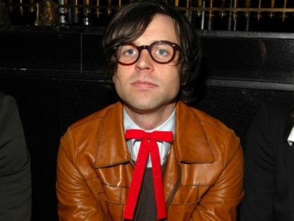 NEW YORK - FEBRUARY 05: Ryan Adams attends the G Star Fall 2008 fashion show during Merced