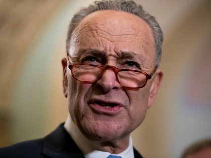 Loan - Senate Minority Leader Chuck Schumer, D-N.Y., speaks to reporters in advance of President Donald Trump's State of the Union speech, on Capitol Hill in Washington, Tuesday, Feb. 5, 2019. (AP Photo/J. Scott Applewhite)