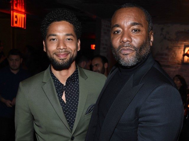 NEW YORK, NY - APRIL 18: Jussie Smollett and Lee Daniels attend the after party for'T