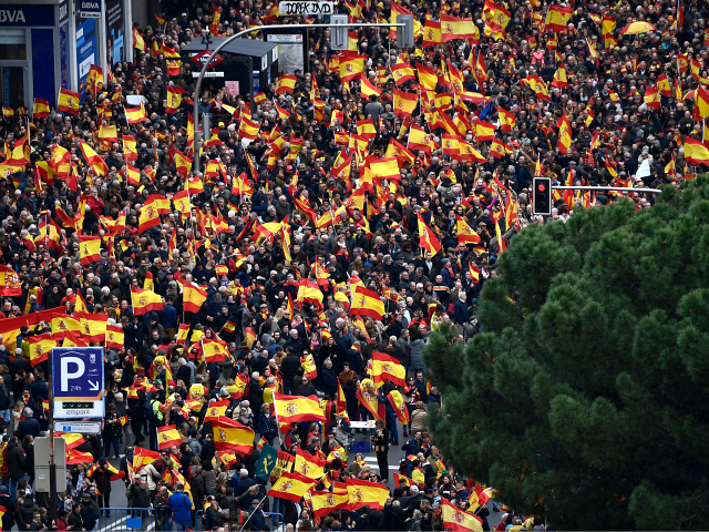 Spain: Conservatives, Populists Rally Against Pro-Open Borders Socialist Govt