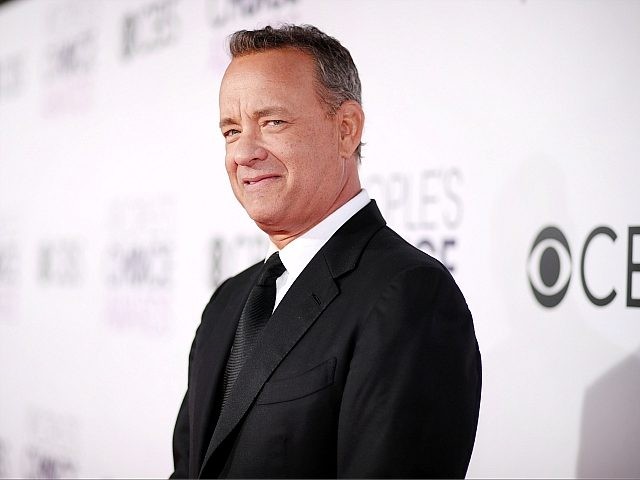 Actor Tom Hanks attends the People's Choice Awards 2017 at Microsoft Theater on Janua