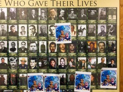 Tornillo - The Occupation photo of defaced Border Patrol memorial dated February 16