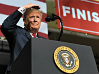 Trump El Paso Rally President Donald Trump speaks during a rally at the El Paso County Coliseum, Monday, Feb. 11, 2019, in El Paso, Texas. (AP Photo/Susan Walsh)