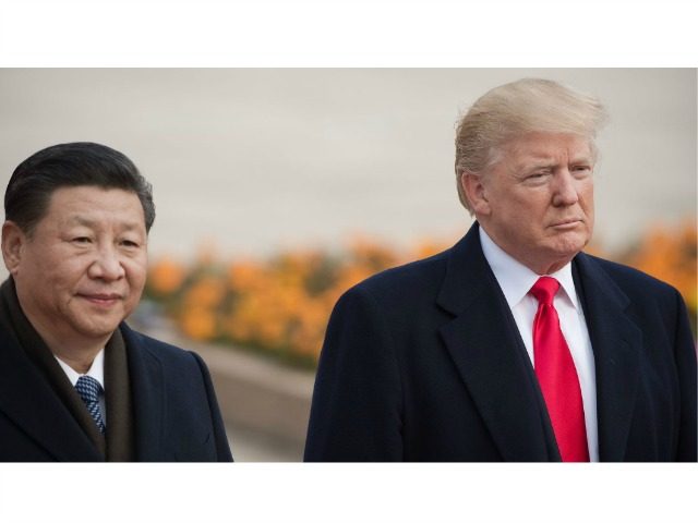 Chinese President Xi Jinping and President Donald Trump (AFP/Getty Images)
