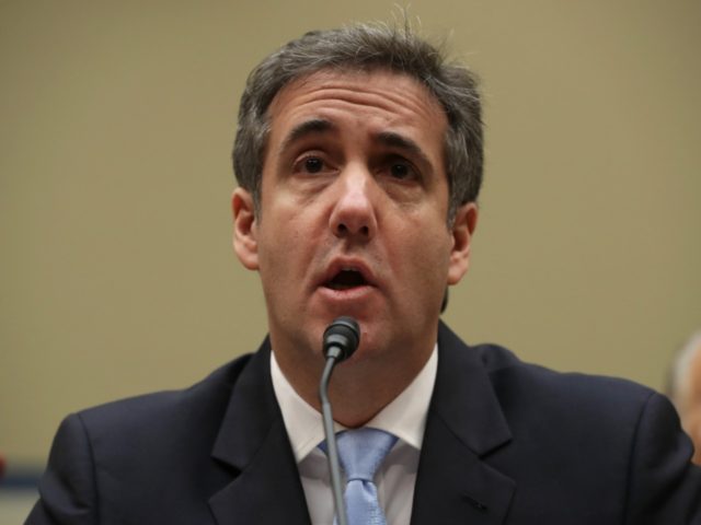 Michael Cohen, former attorney and fixer for President Donald Trump testifies before the House Oversight Committee on Capitol Hill February 27, 2019 in Washington, DC. Last year Cohen was sentenced to three years in prison and ordered to pay a $50,000 fine for tax evasion, making false statements to a …