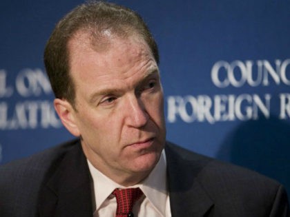 David Malpass, the Chief Economist at Bear, Stearns & Co. Inc., speaks at the Council on Foreign Relations on Monday, Nov. 19, 2007 in New York. (AP Photo/Mark Lennihan)