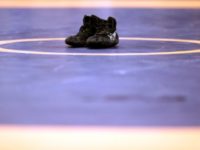Blind wrestler