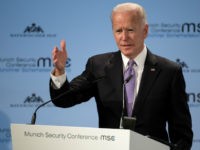 joe-biden-munich-getty Former US Vice President Joe Biden gives a speech at the 55th Munich Security Conference in Munich, southern Germany, on February 16, 2019. - The 2019 edition of the Munich Security Conference (MSC) takes place from February 15 to 17, 2019. (Photo by Sven Hoppe / DPA / AFP) / …