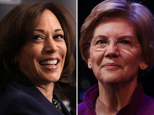 kamala-harris-elizabeth-warren-getty