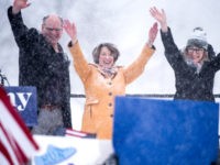 klobuchar-snow-getty Stephen Maturen/Getty Images