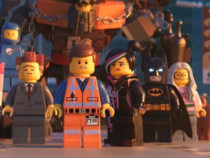 Will Ferrell, Will Arnett, Elizabeth Banks, Charlie Day, Nick Offerman, Chris Pratt, and Alison Brie in The Lego Movie 2: The Second Part ( Warner Bros., 2019)