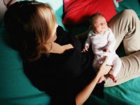 mom-holds-baby-getty New mother Vicky Lett holds her 5 week-old baby Kiki February 28, 2005 at home in London, England. The Labour party have today revealed plans to give new mothers an extra 3 months maternity leave which would see it extended to nine months by 2007. The proposal comes in the …