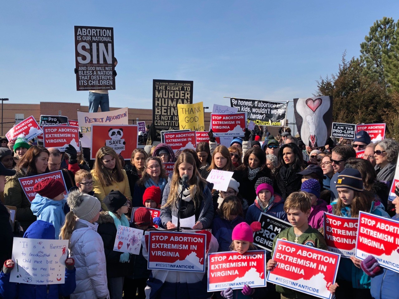 Watch Live ProLife Activists Rally to Stop Virginia Abortion Extremism