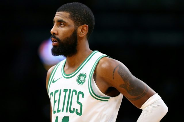 Irving listed day-to-day by NBA Celtics with knee strain
