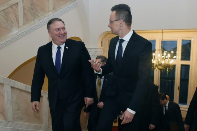 Pompeo seeks to woo Hungary's Orban away from Russia, China