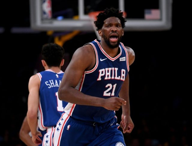 Embiid fined for attack on referees