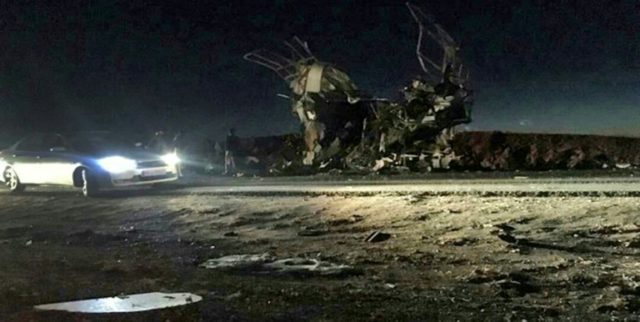 Suicide attack on Iran Revolutionary Guards bus kills 20: state news agency
