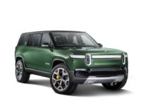Electric car startup Rivian, whose prototyope R1S vehicle is seen here, has received $700 million in a funding round led by Amazon as it prepares to launch its cars in 2020 Amazon invests in electric vehicle startup Rivian