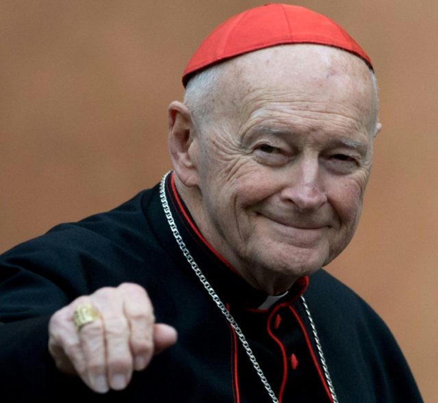 Vatican defrocks former US cardinal for sex abuse of minor