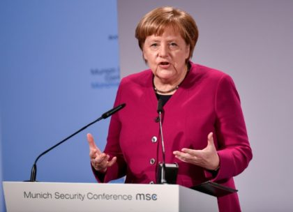 Merkel says US calling European cars a threat is 'frightening'