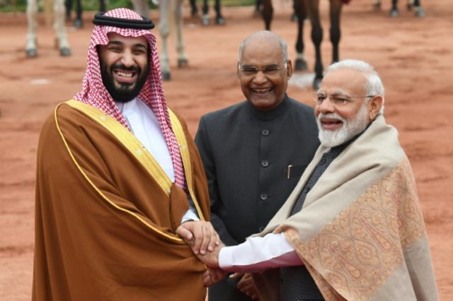 Saudi crown prince looks for 'good things' from India trip