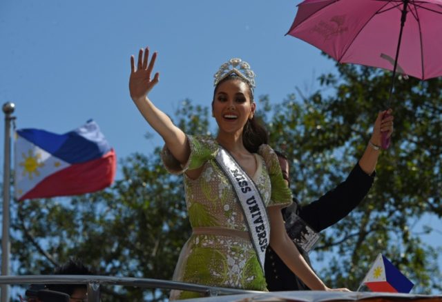 Pageant-mad Philippines welcomes home Miss Universe