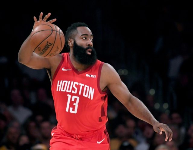 NBA Rockets star Harden fined $25K for ripping referees